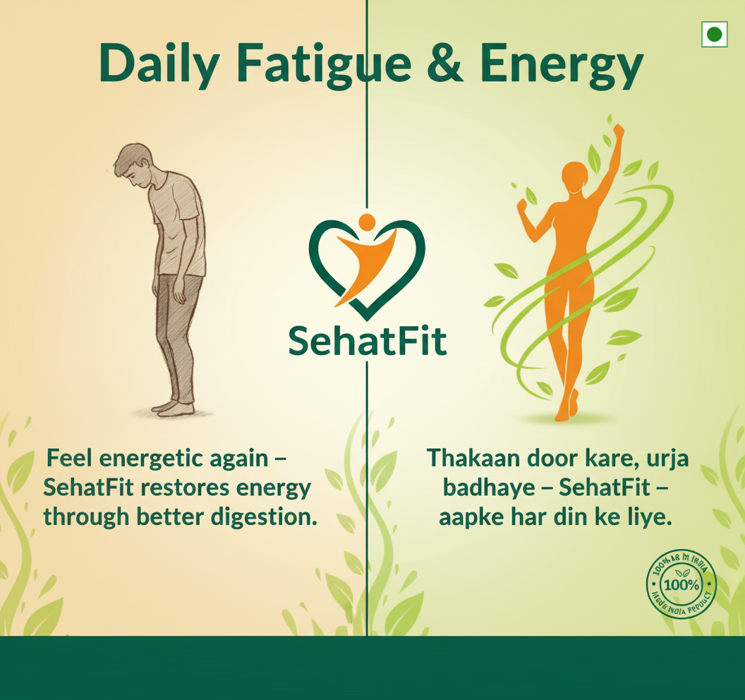 SehatFit natural digestive powder for regular bowel movement support